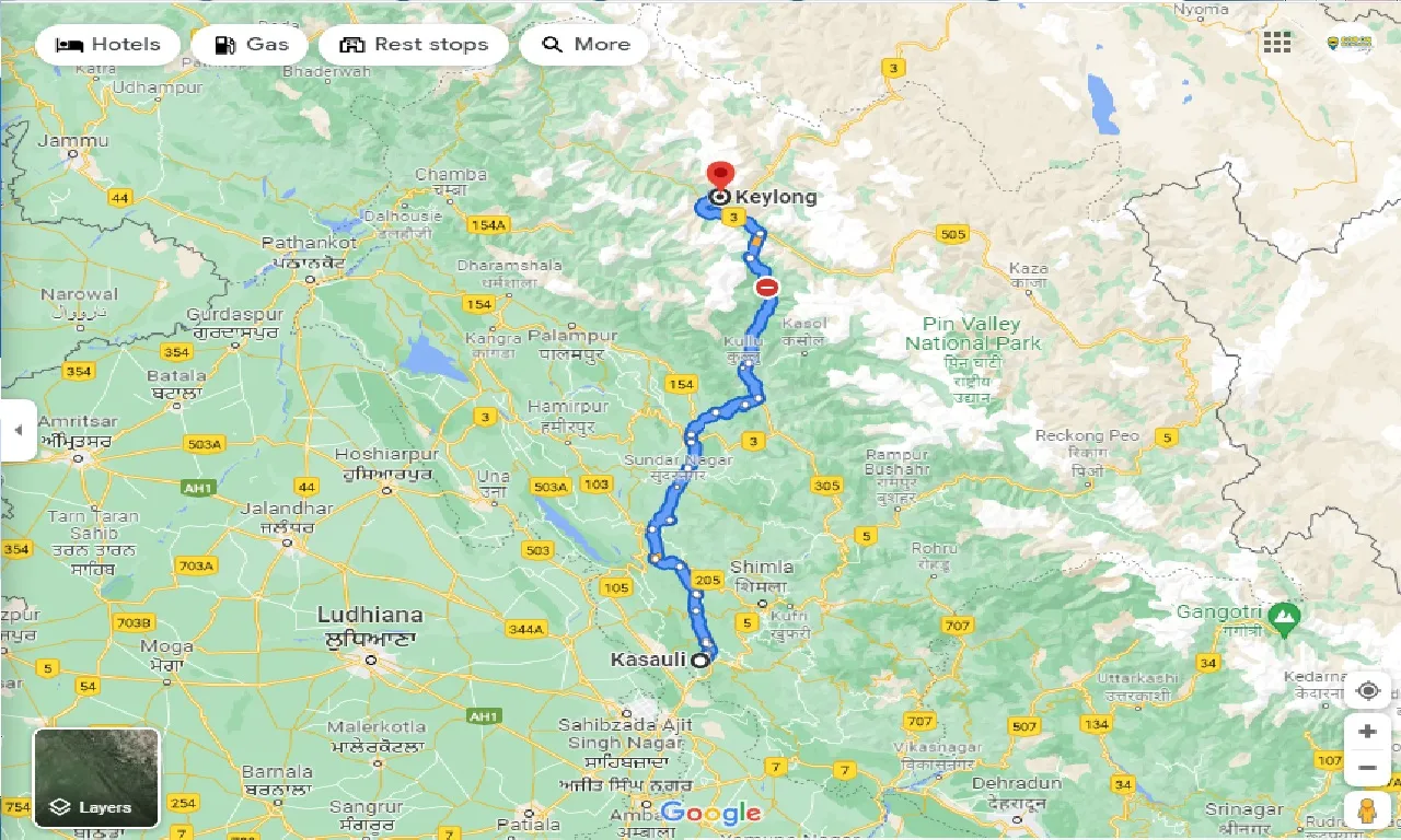 kasauli-to-keylong-one-way