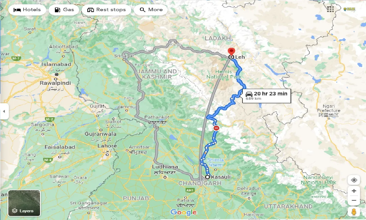 kasauli-to-leh-taxi