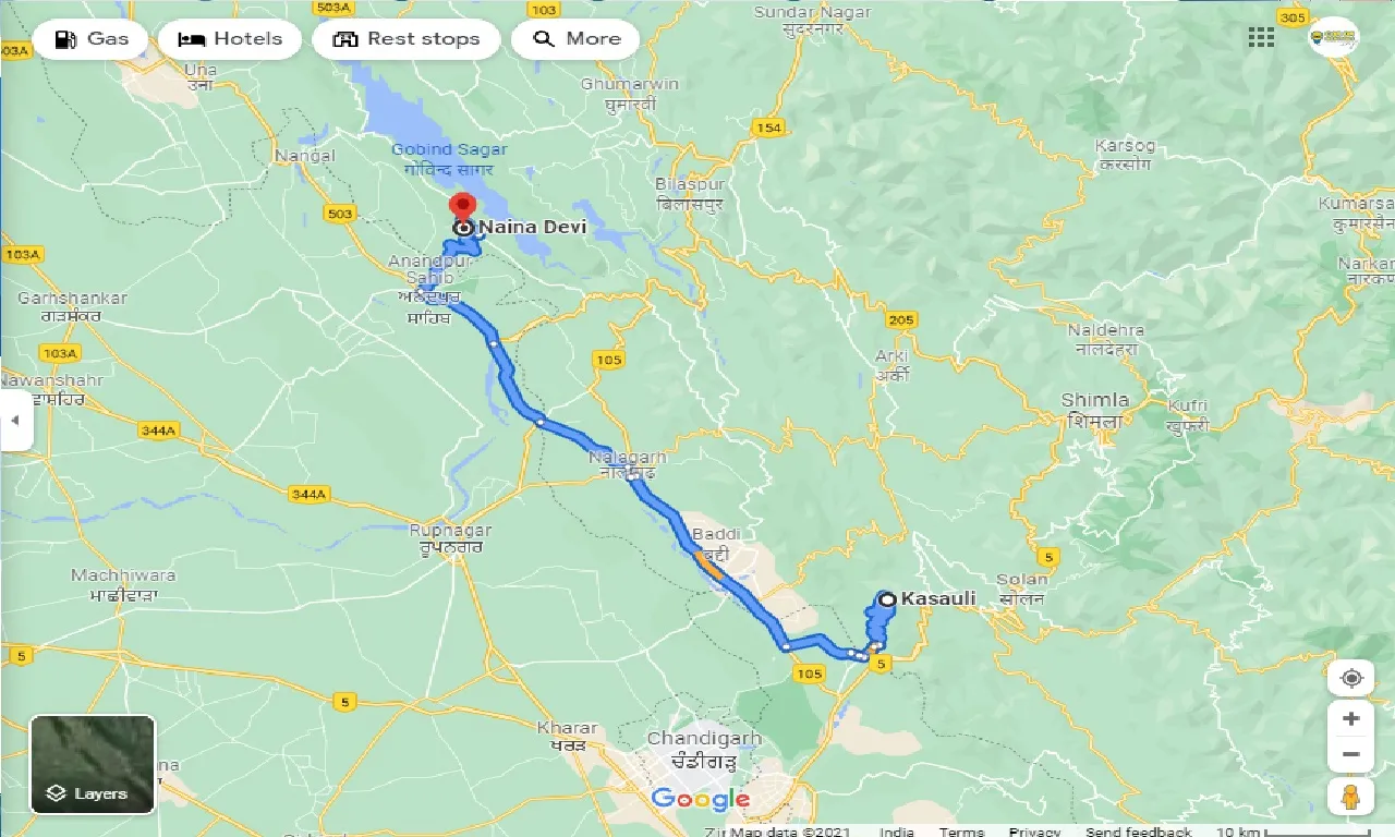 kasauli-to-naina-devi-taxi