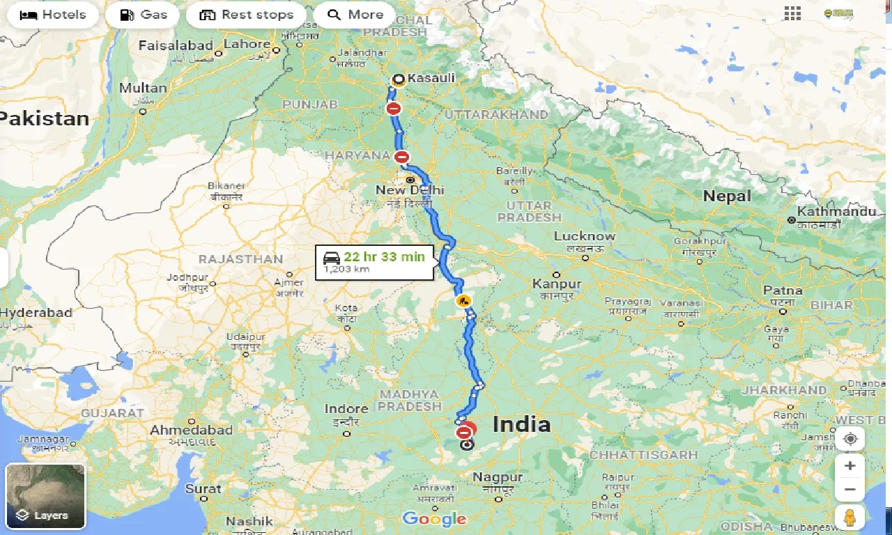 kasauli-to-pachmarhi-one-way