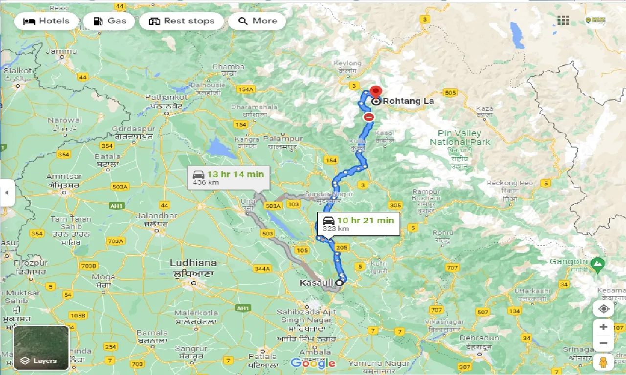 kasauli-to-rohtang-la-one-way