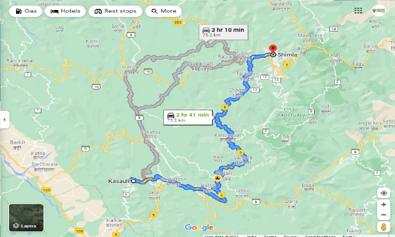 kasauli-to-shimla-one-way