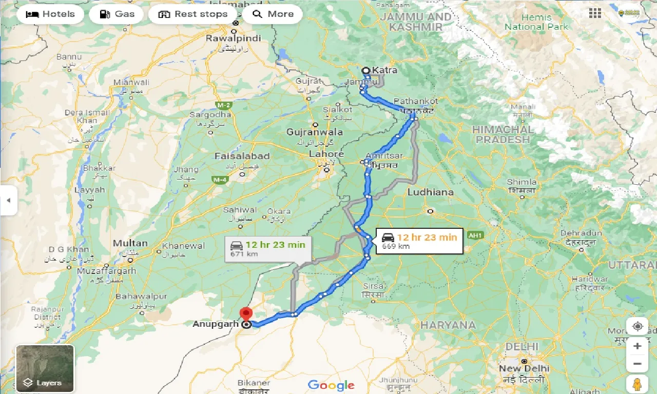 katra-to-anupgarh-one-way