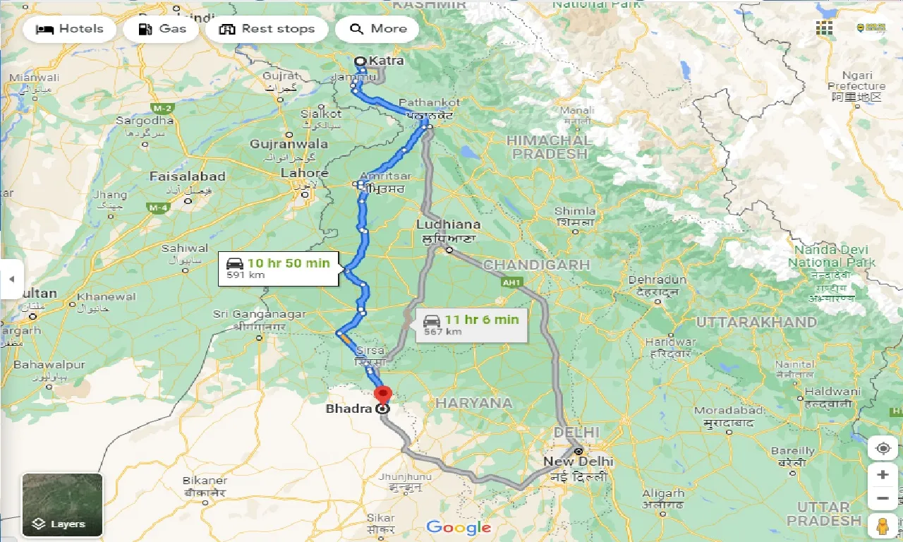 katra-to-bhadra-taxi