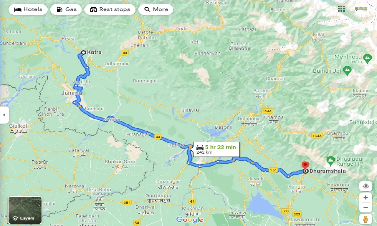 katra-to-dharamsala-one-way