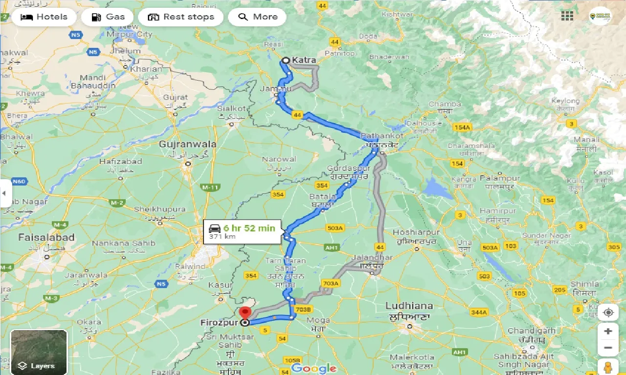 katra-to-firozpur-one-way