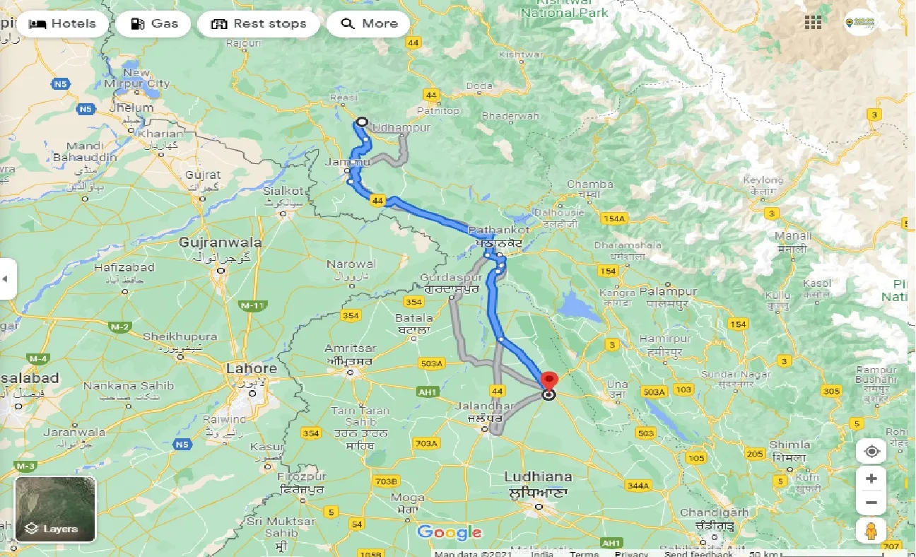 katra-to-hoshiarpur-one-way
