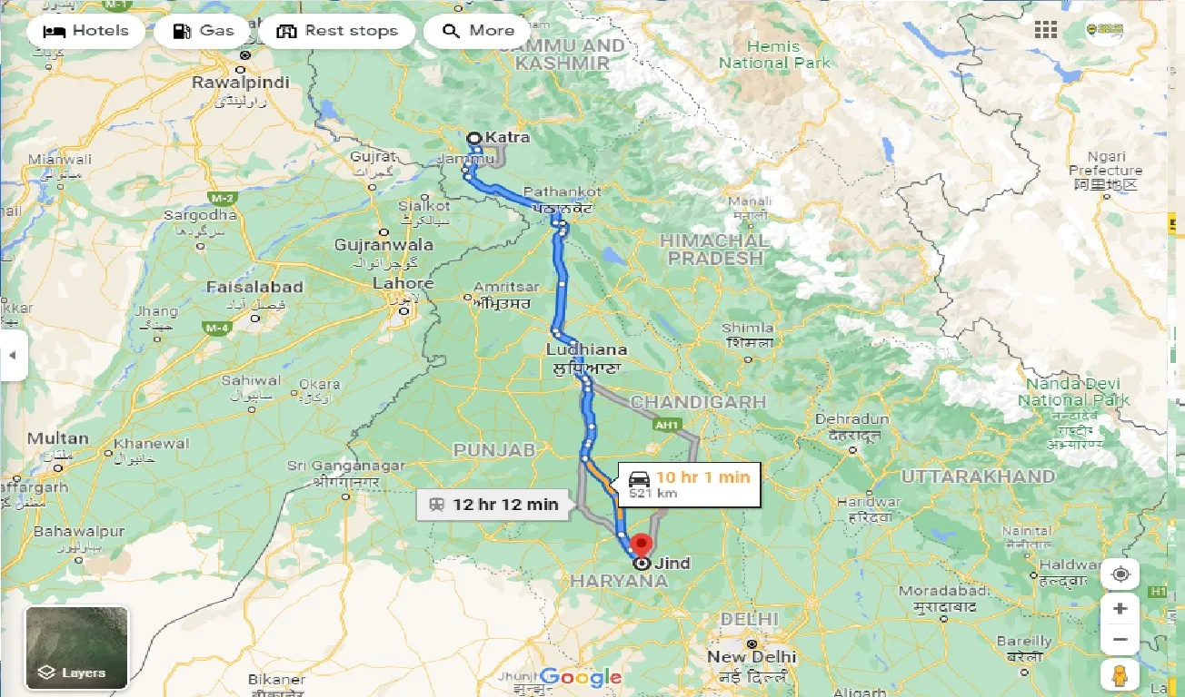 katra-to-jind-taxi