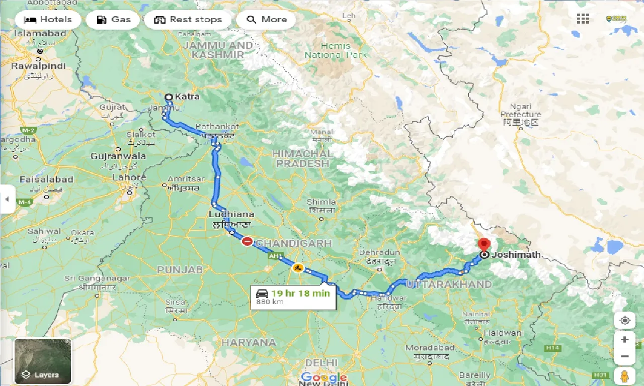 katra-to-joshimath-taxi