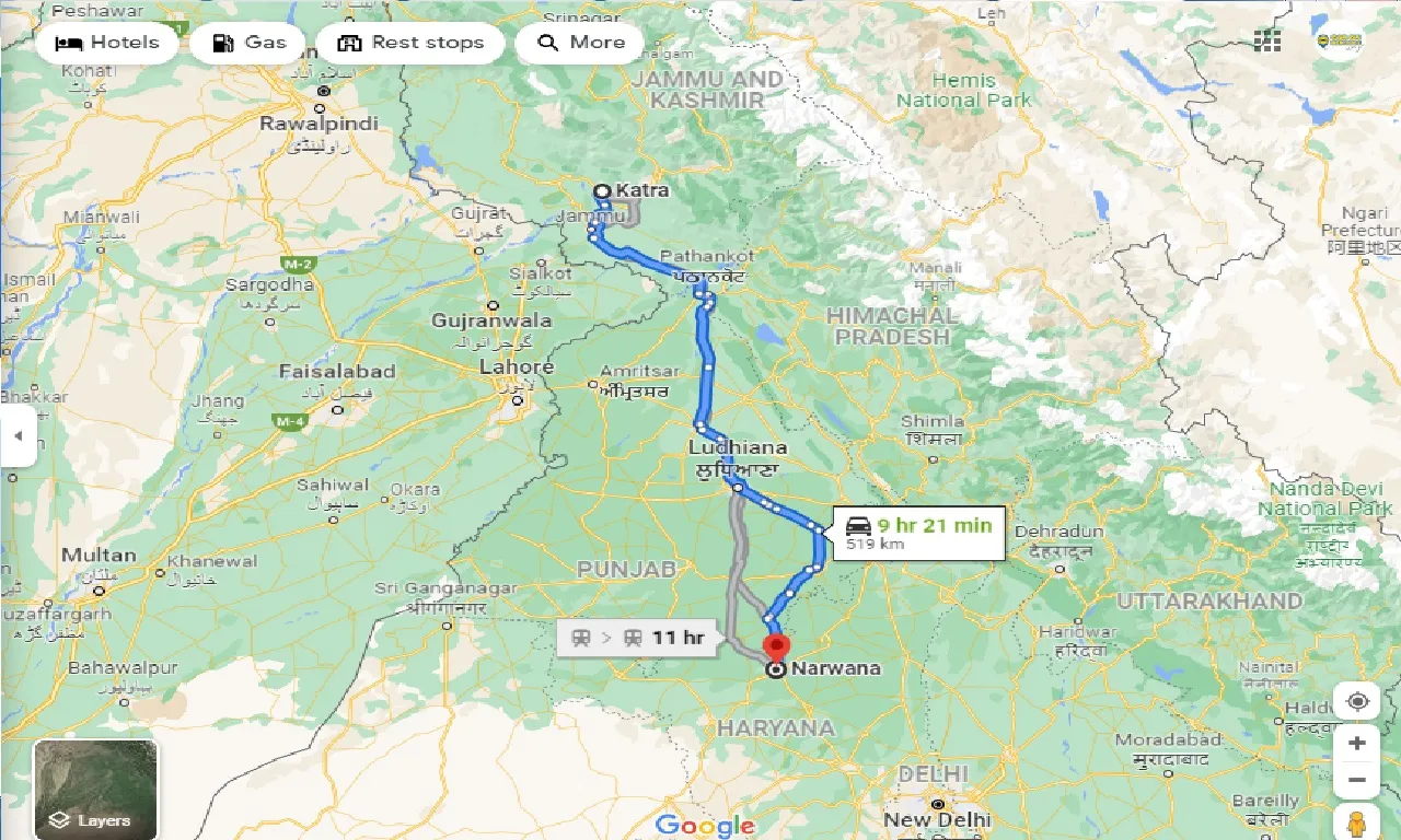 katra-to-narwana-taxi