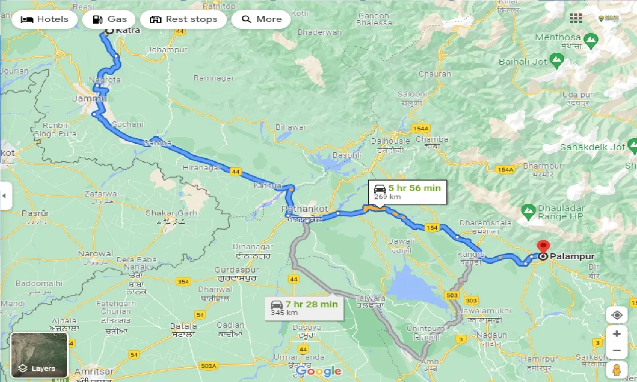 katra-to-palampur-taxi