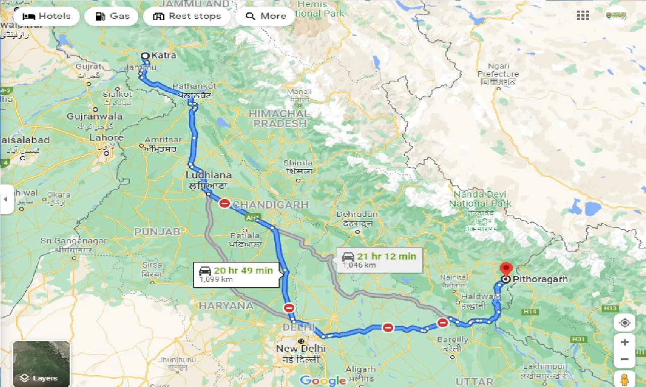 katra-to-pithoragarh-one-way