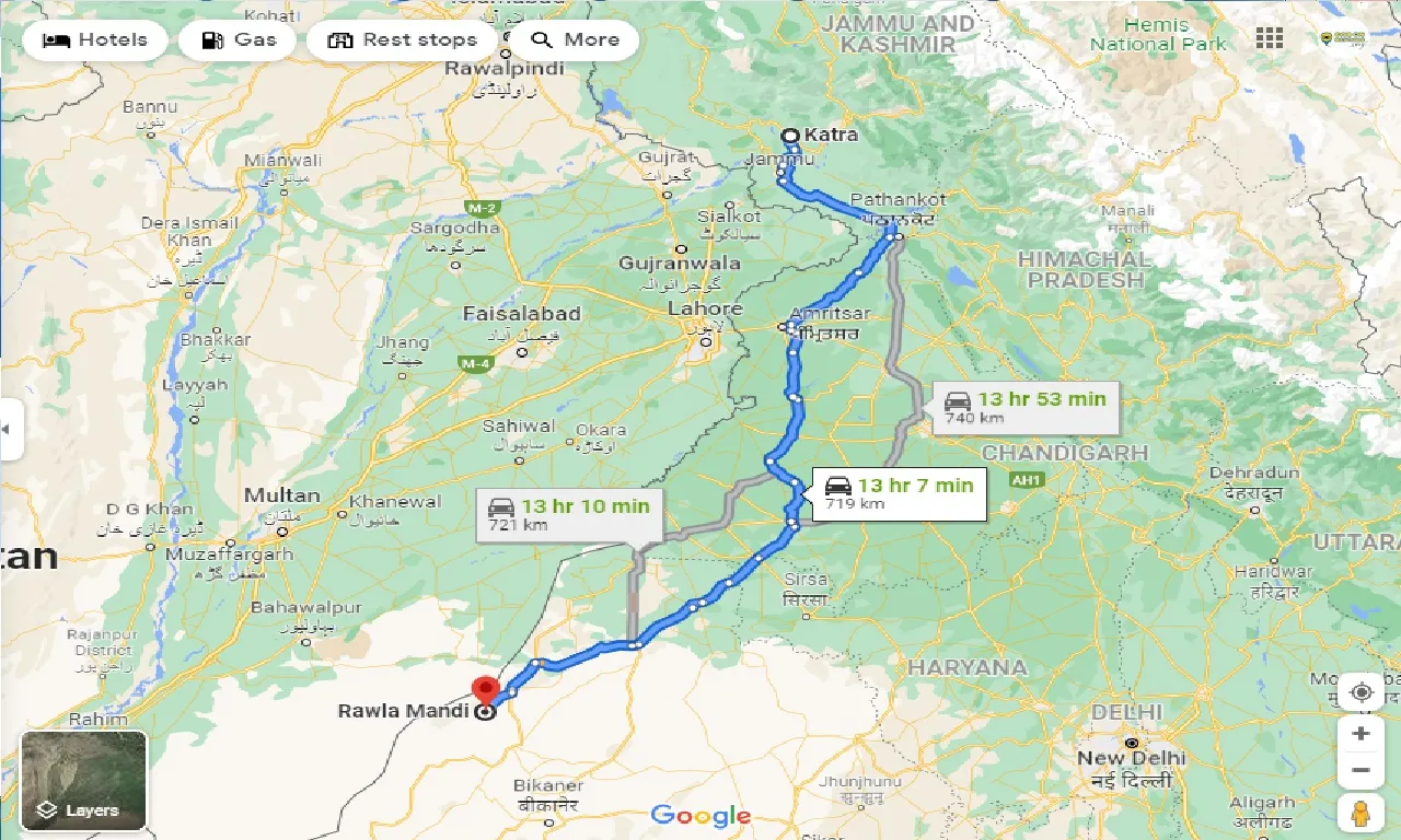 katra-to-rawla-mandi-taxi