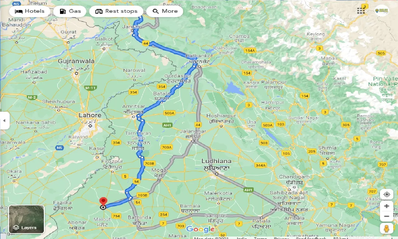 katra-to-sri-muktsar-sahib-one-way
