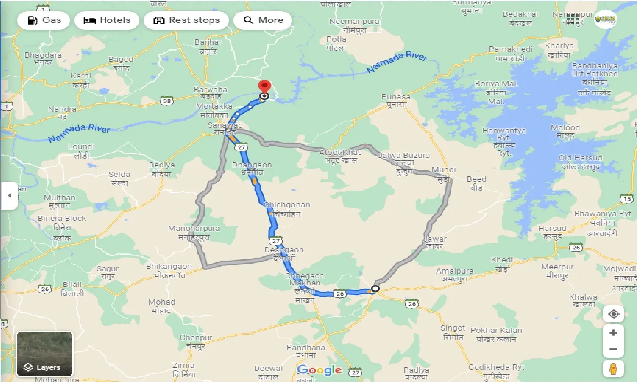 khandwa-to-omkareshwar-one-way