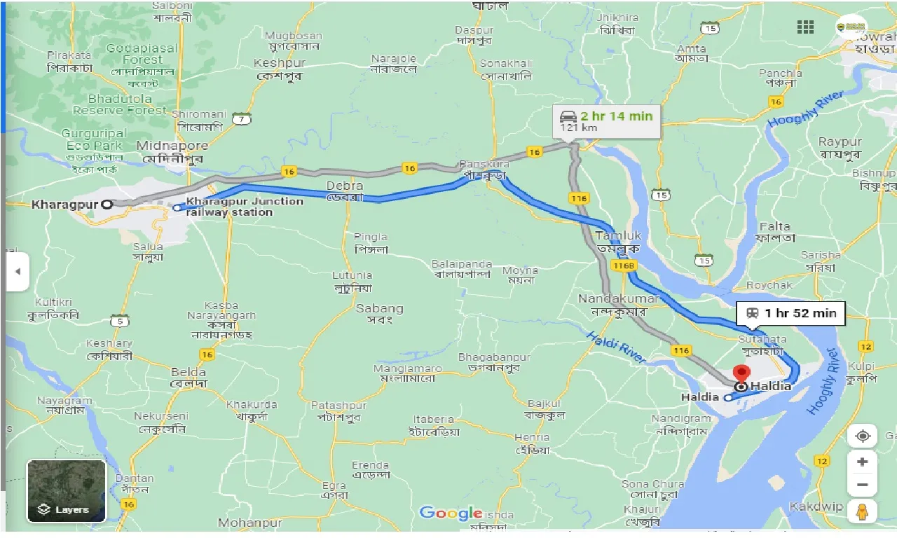 kharagpur-to-haldia-round-trip