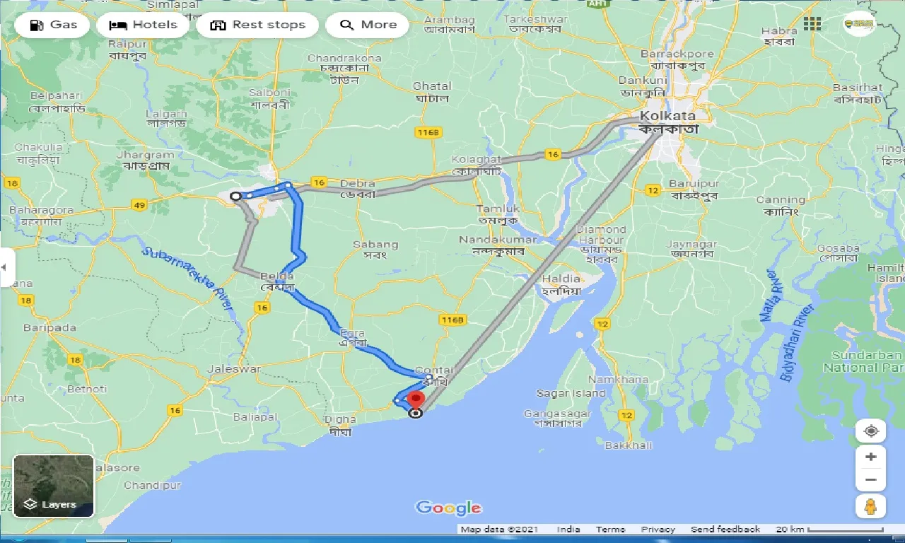 kharagpur-to-mandarmani-one-way