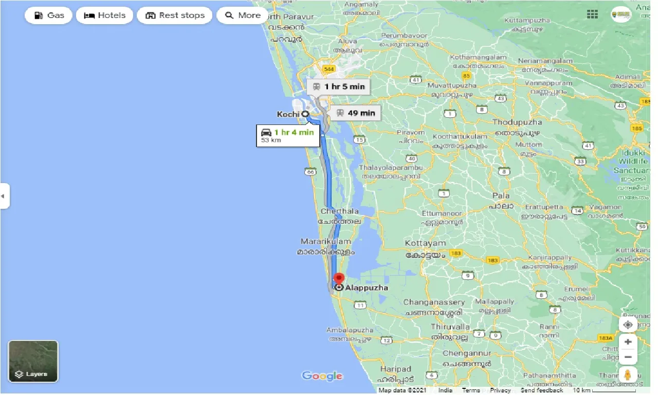 kochi-to-alappuzha-one-way
