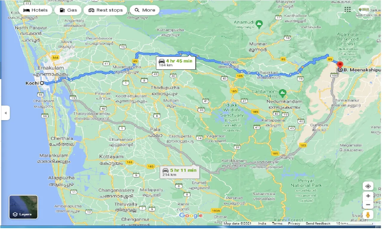 kochi-to-b-meenakshipuram-one-way