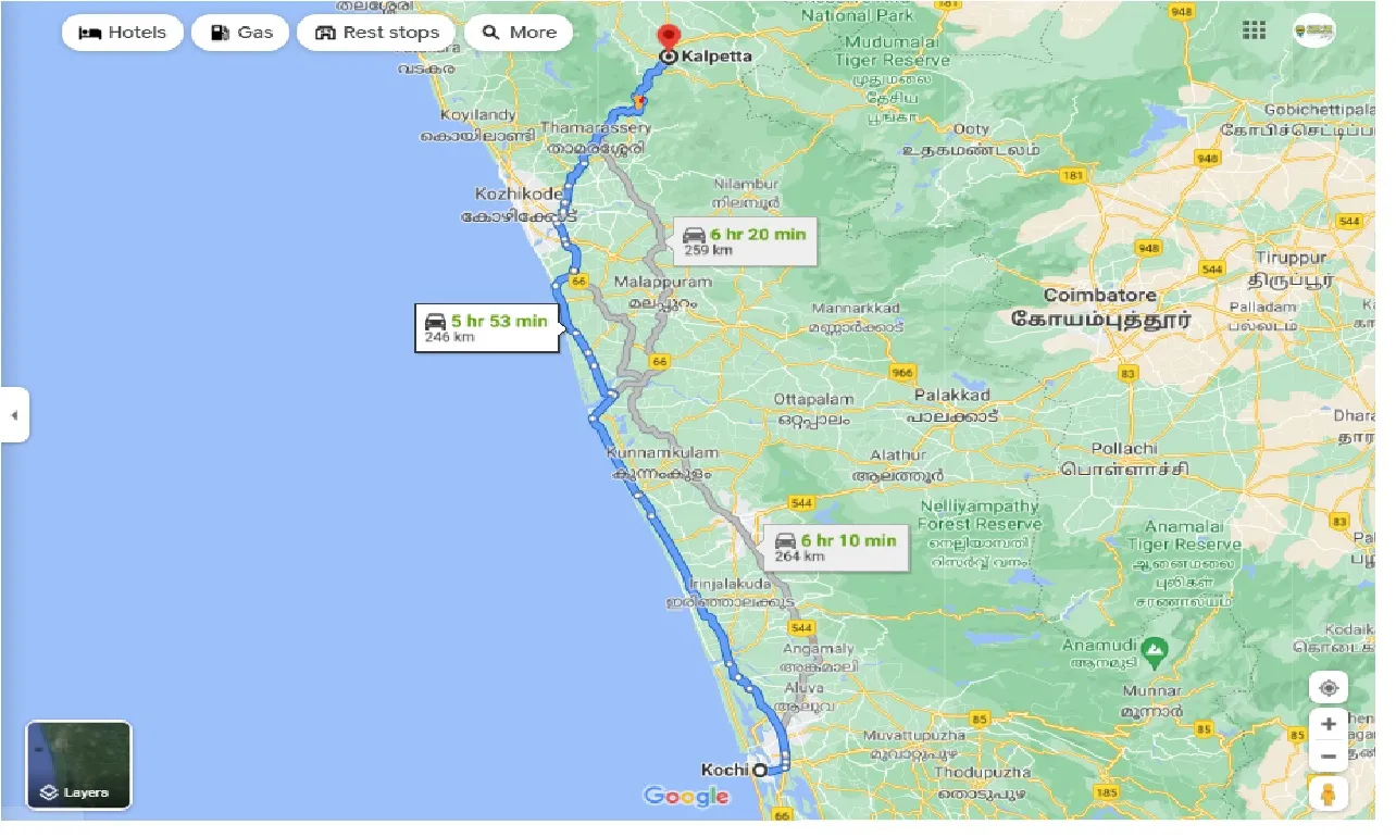 kochi-to-kalpetta-one-way