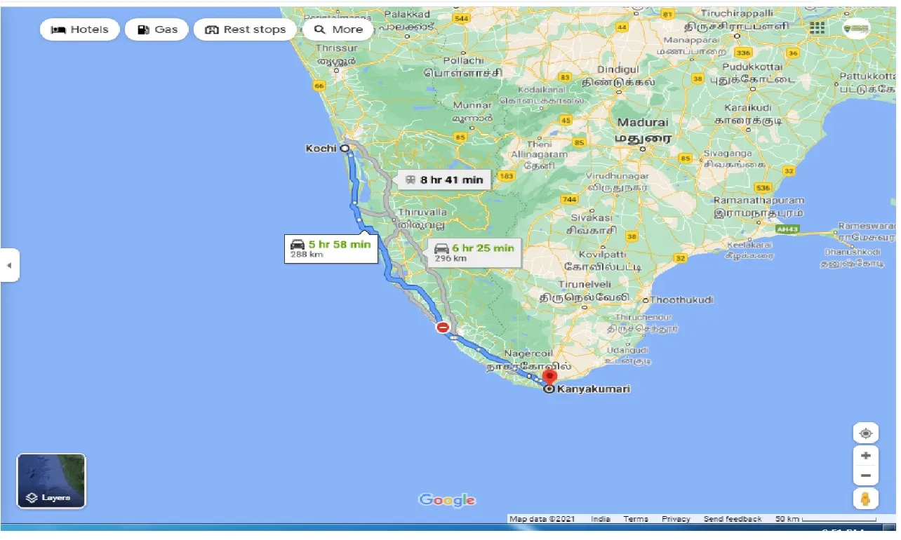 kochi-to-kanyakumari-one-way
