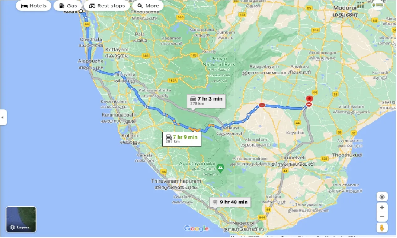 kochi-to-kovilpatti-one-way