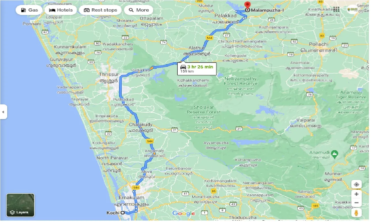 kochi-to-malampuzha-round-trip