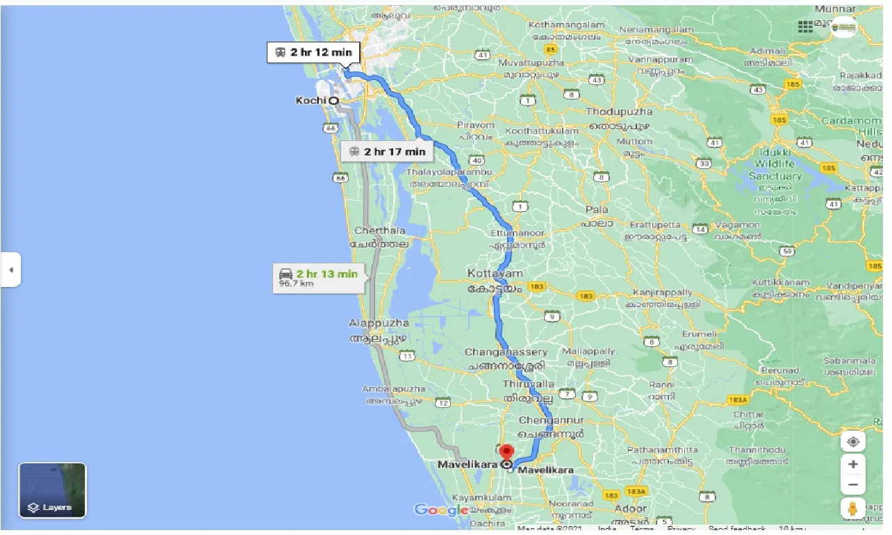 kochi-to-mavelikkara-round-trip