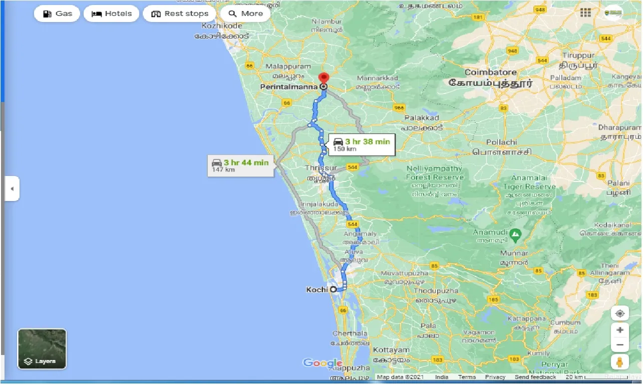 kochi-to-perinthalmanna-one-way