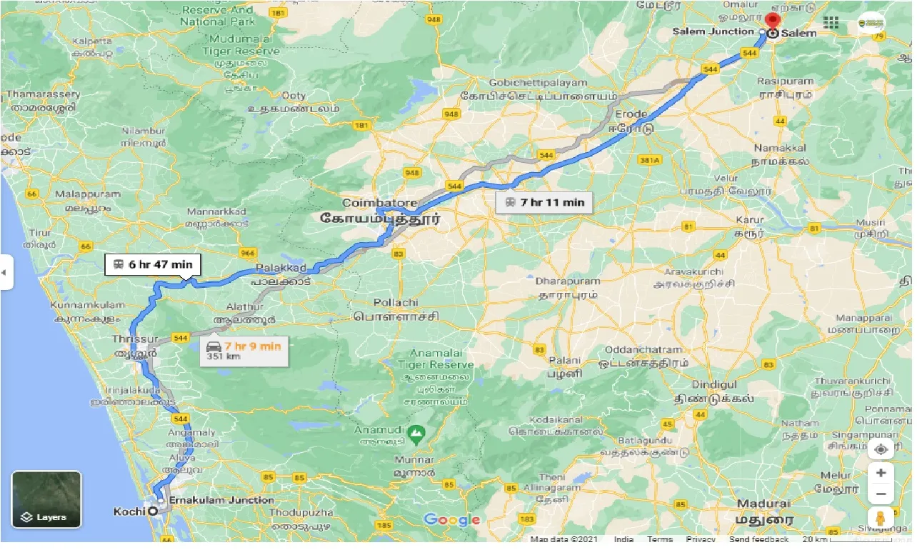 kochi-to-salem-one-way