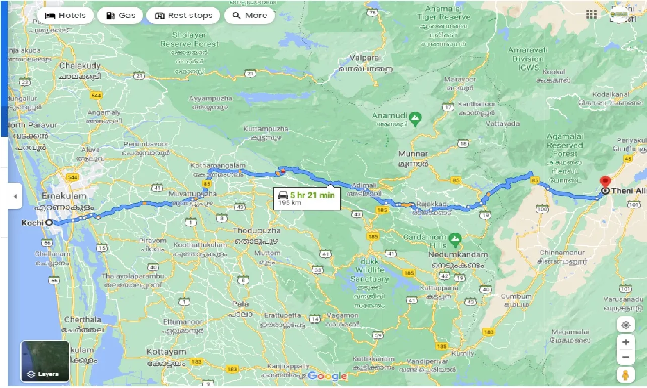 kochi-to-theni-one-way