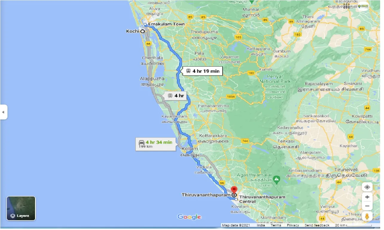kochi-to-thiruvananthapuram-round-trip