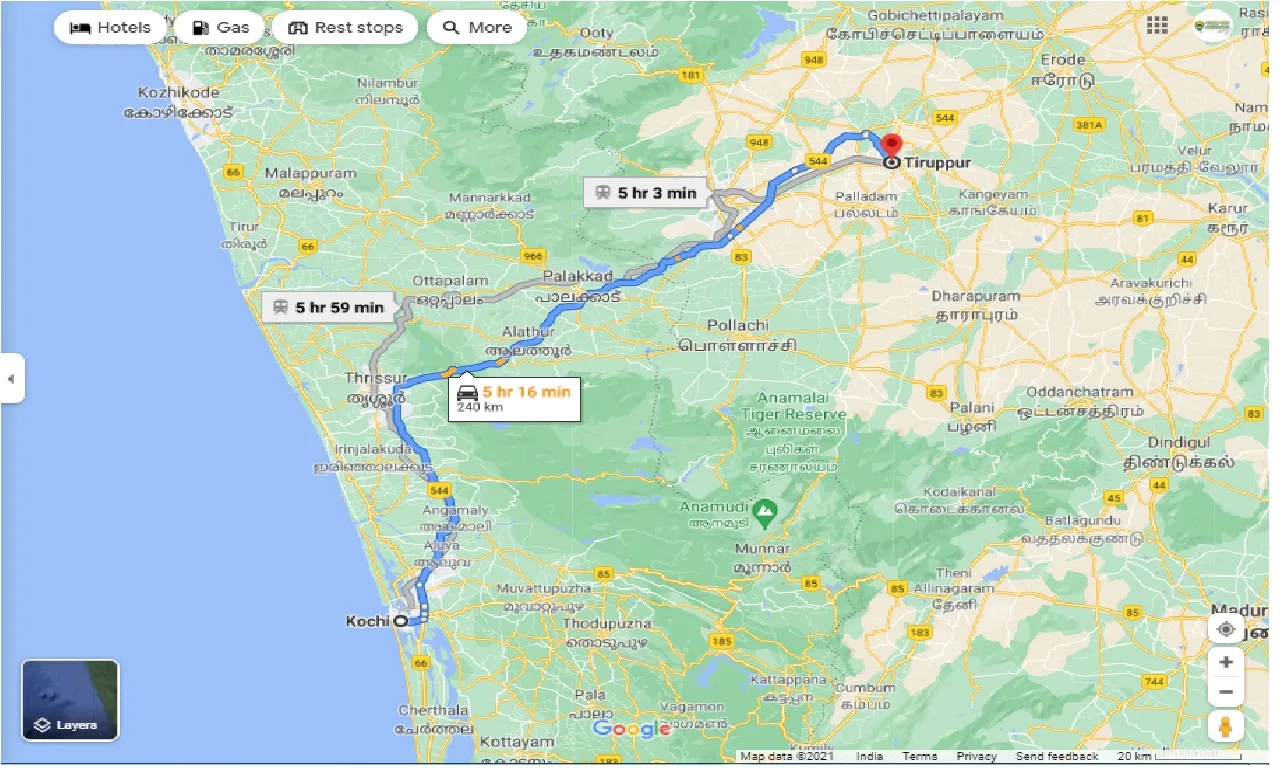 kochi-to-tirupur-one-way