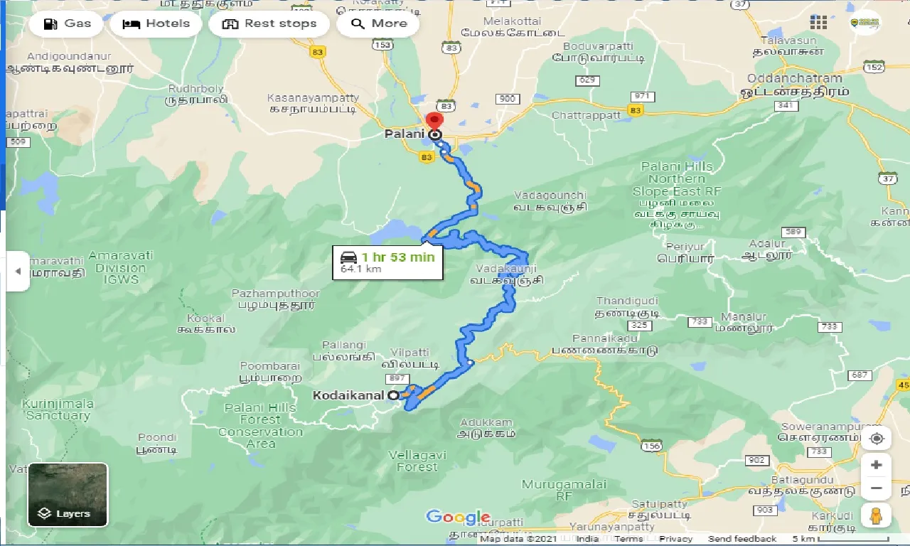 kodaikanal-to-palani-one-way