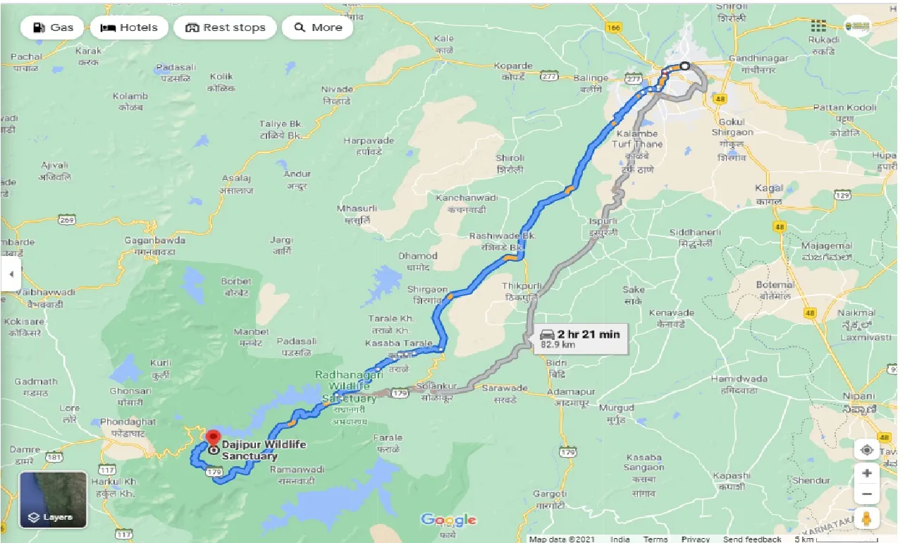 kolhapur-to-dajipur-wildlife-sanctuary-round-trip