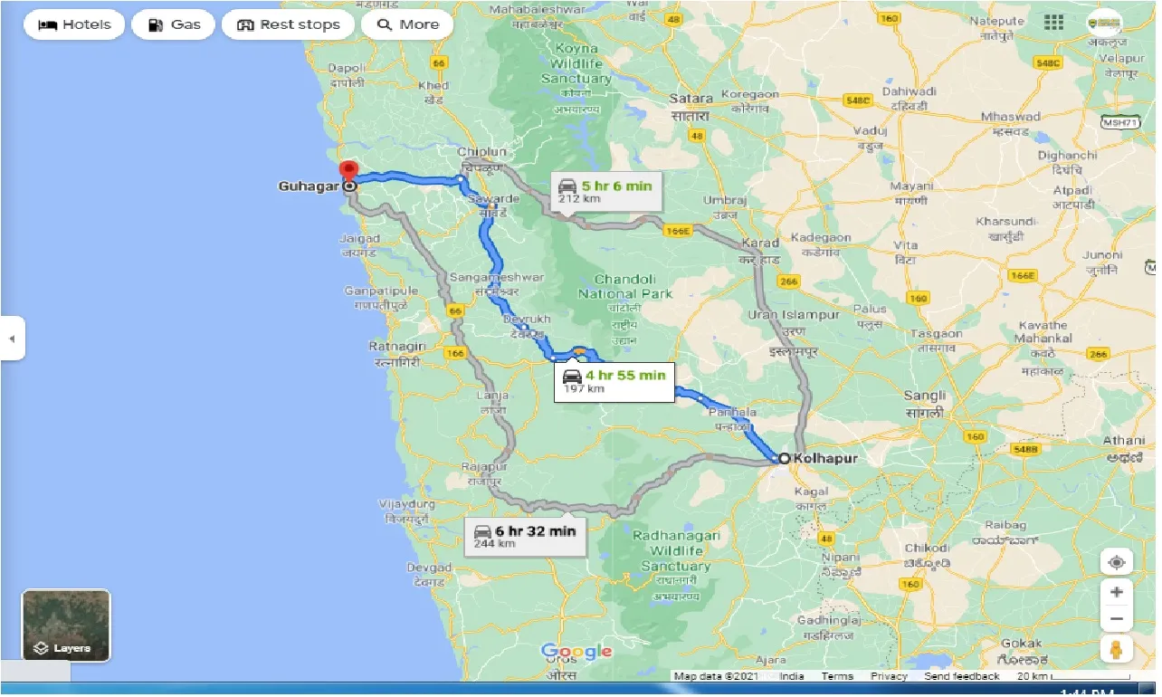kolhapur-to-guhagar-round-trip