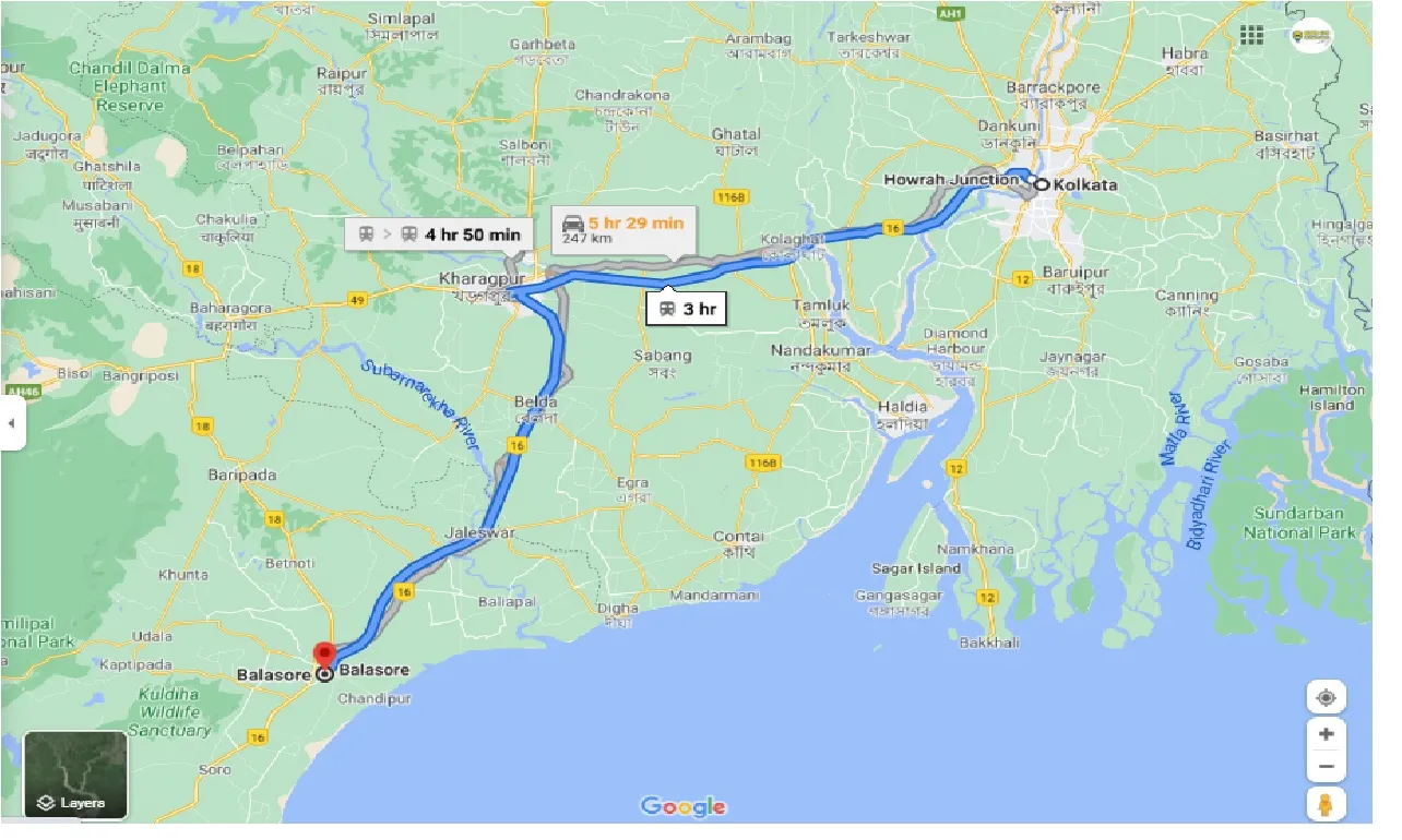 kolkata-to-balasore-one-way