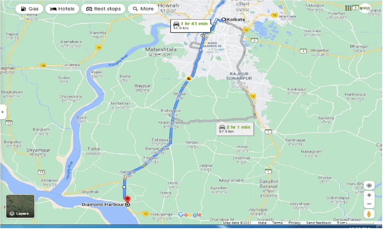 kolkata-to-diamond-harbour-round-trip