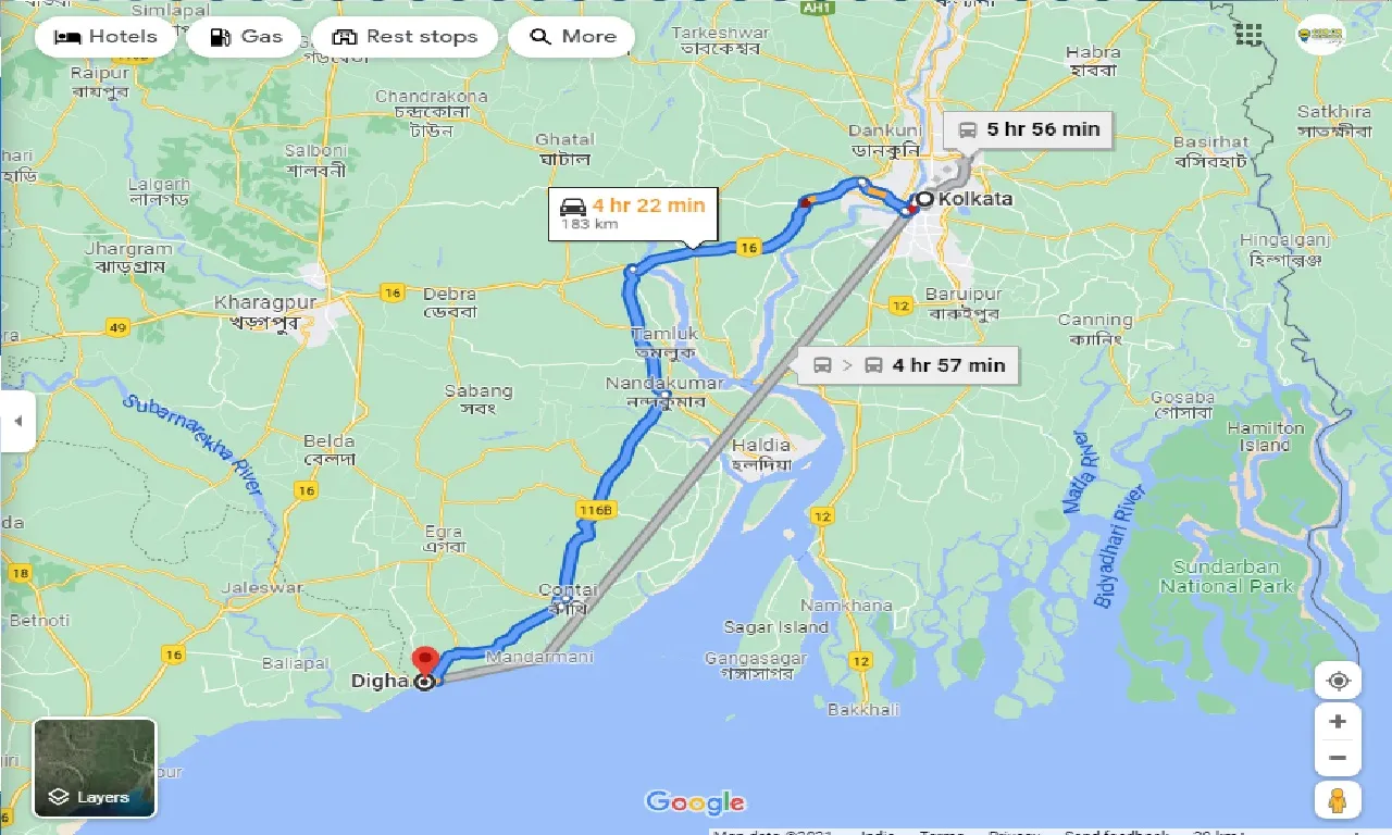 kolkata-to-digha-one-way