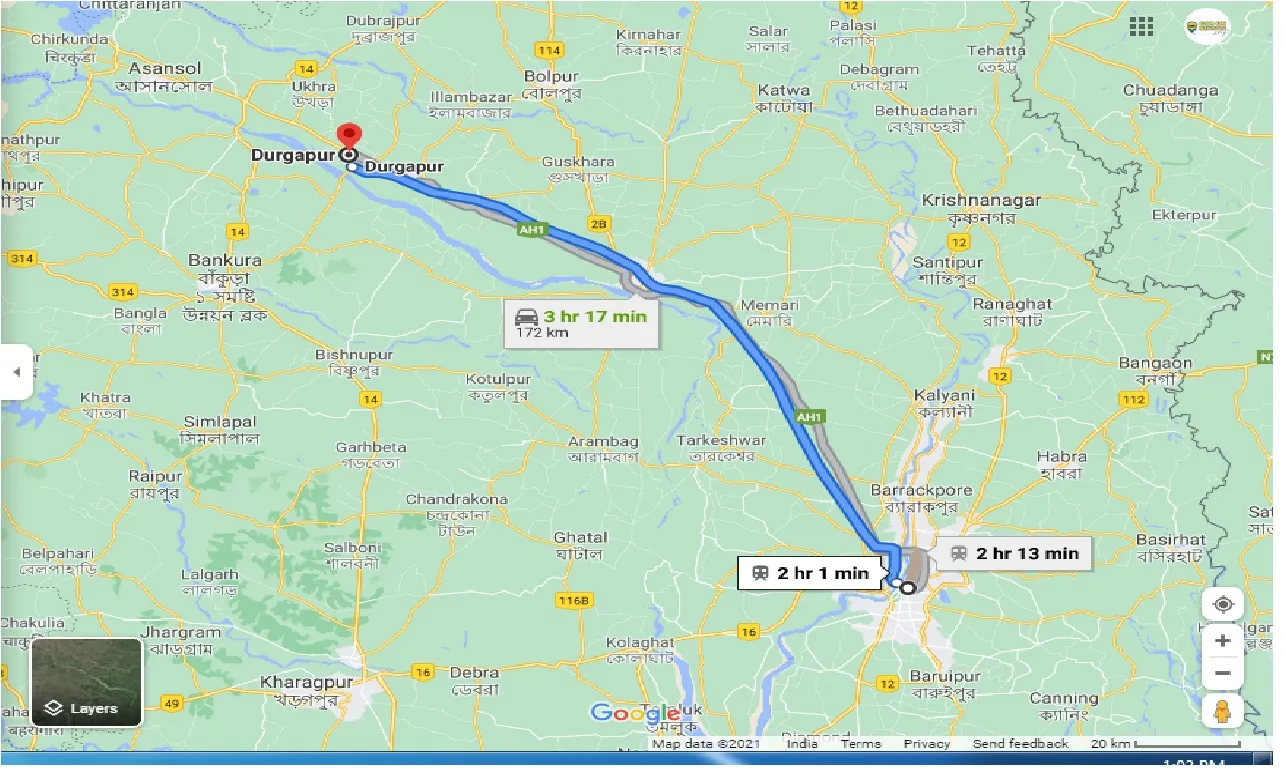 kolkata-to-durgapur-outstation