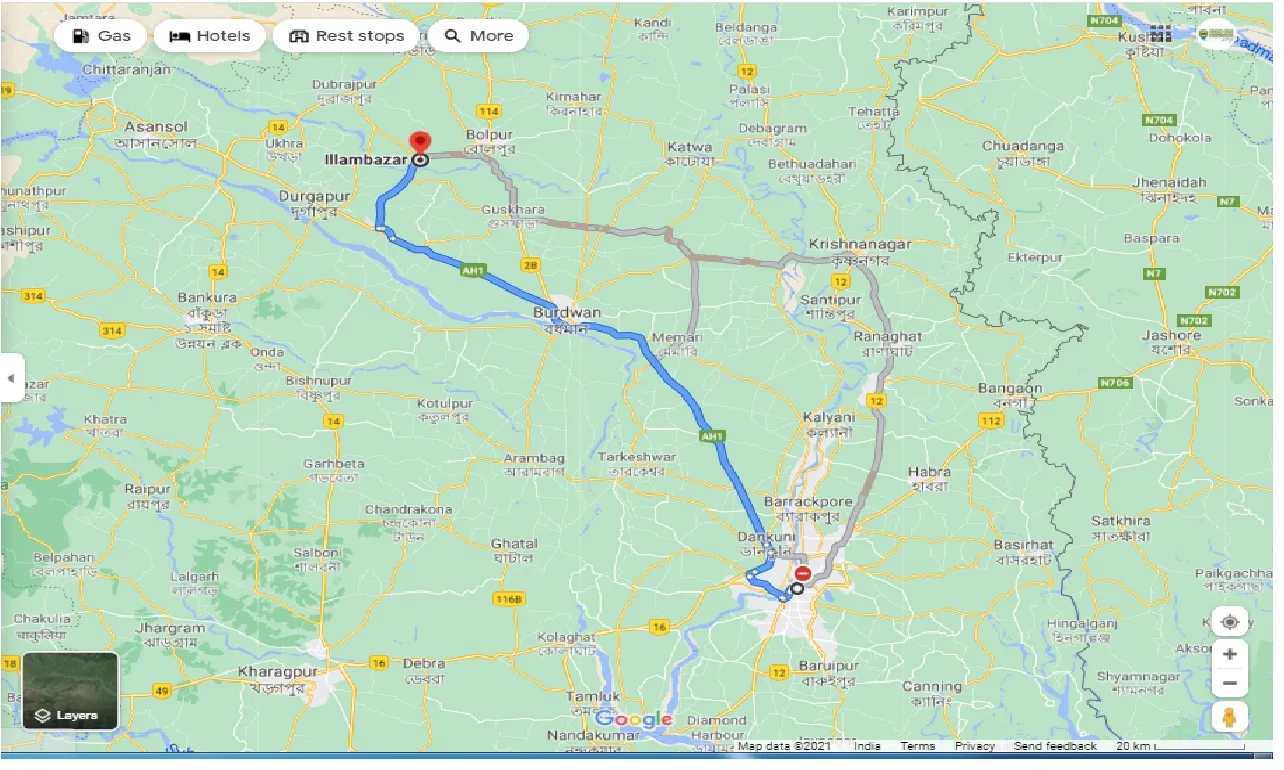 kolkata-to-illambazar-round-trip