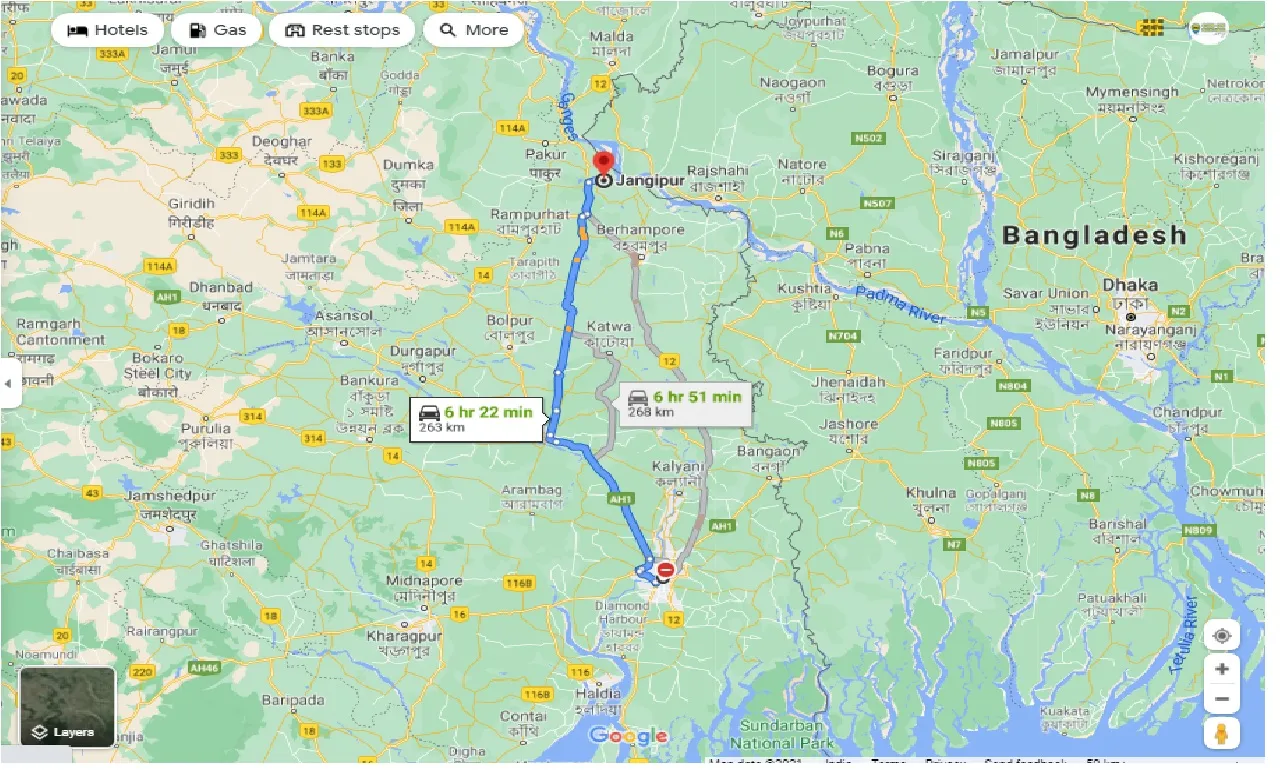 kolkata-to-jangipur-round-trip