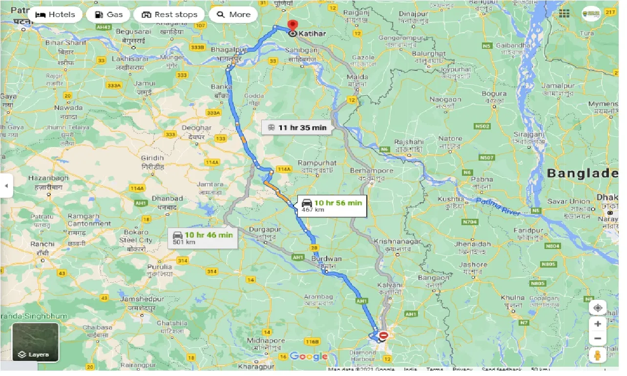 kolkata-to-katihar-one-way
