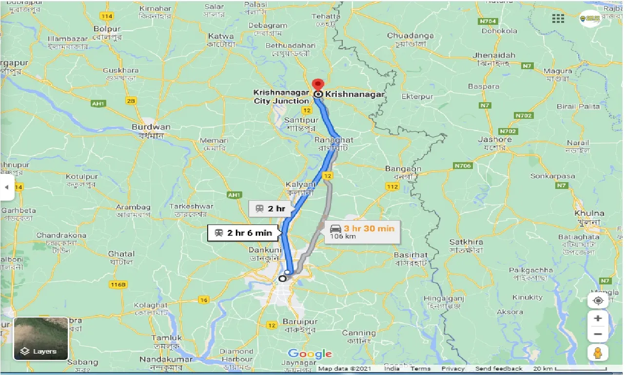 kolkata-to-krishnanagar-outstation