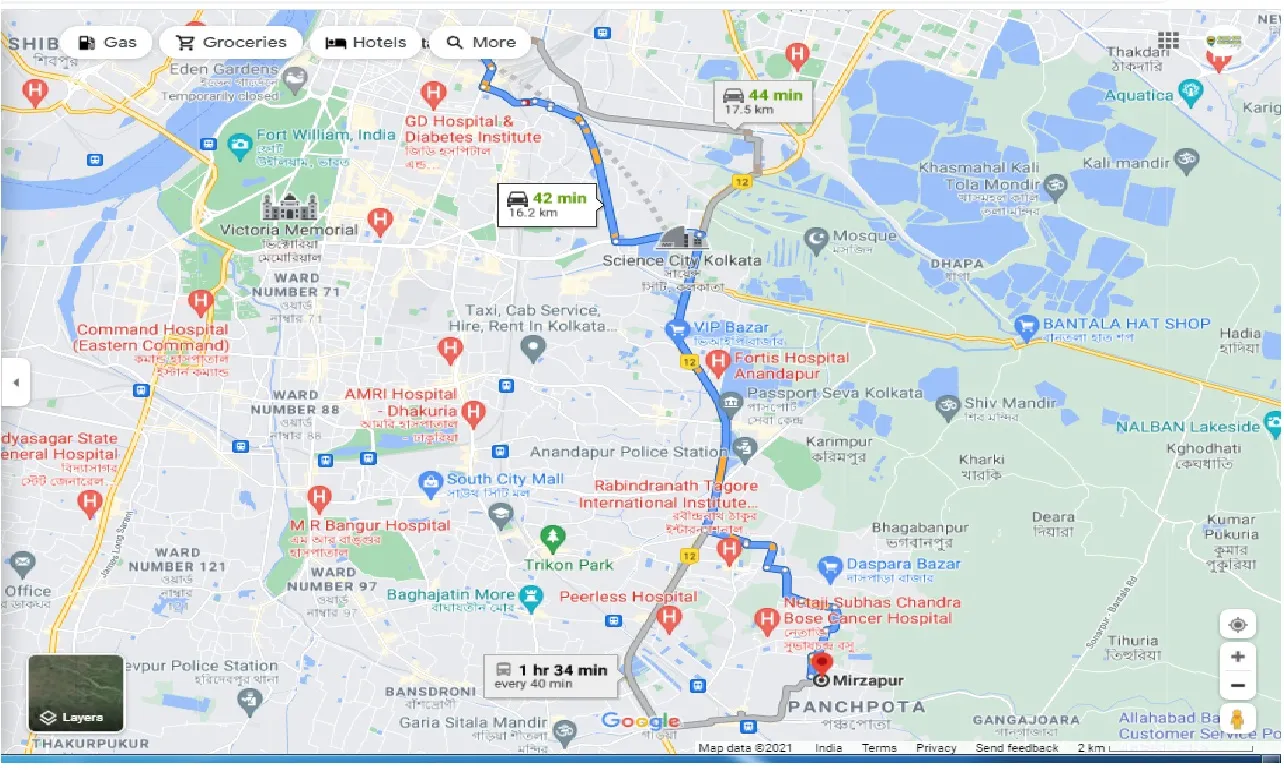 kolkata-to-mirzapur-one-way