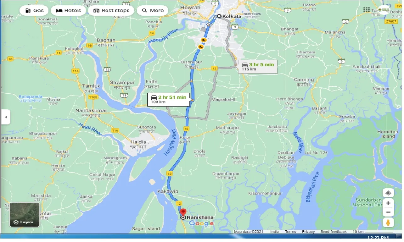 kolkata-to-namkhana-round-trip