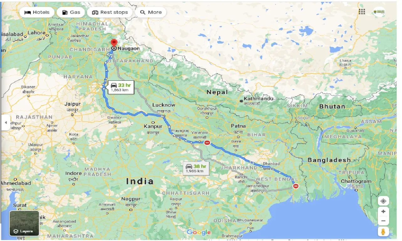 kolkata-to-naugaon-one-way