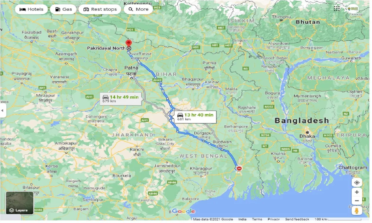 kolkata-to-pakri-dayal-round-trip