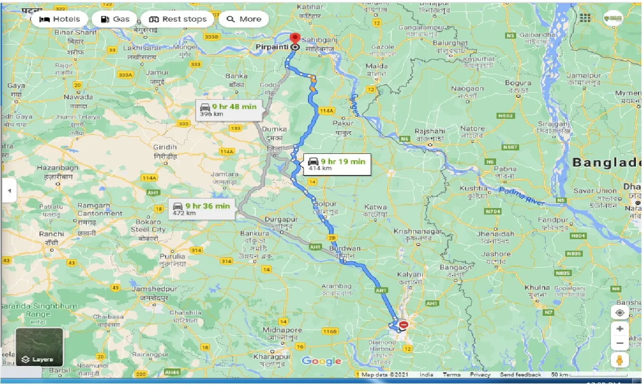 kolkata-to-pirpainti-round-trip