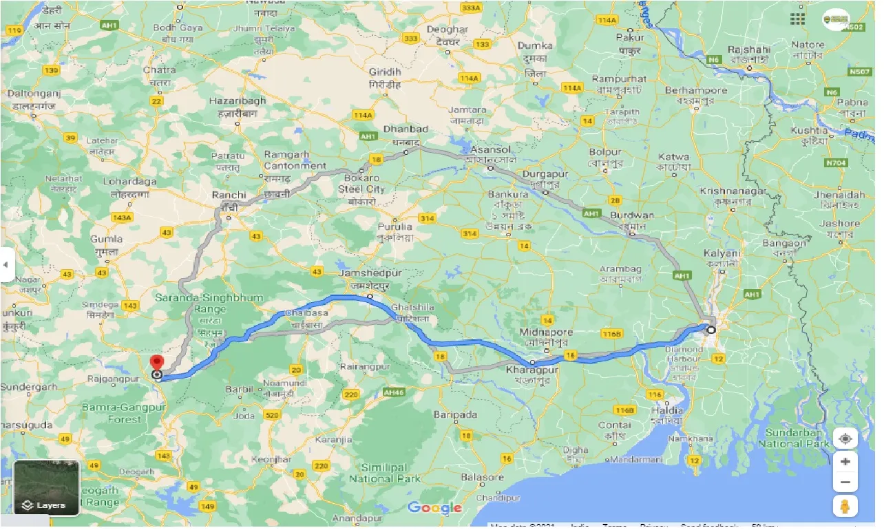 kolkata-to-rourkela-one-way